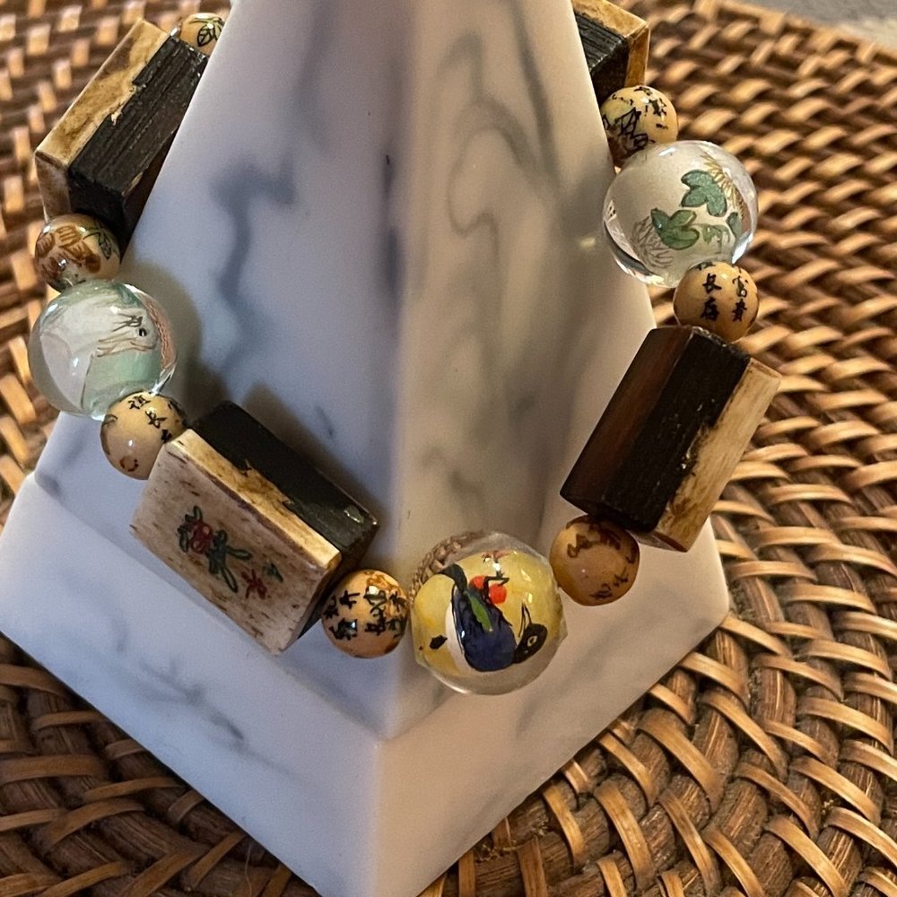 🐞2 for 30🐞 Mahjong Tile Bracelet